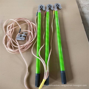 Portable Earthing Devices with welding earth clamp and Electric Security Tools